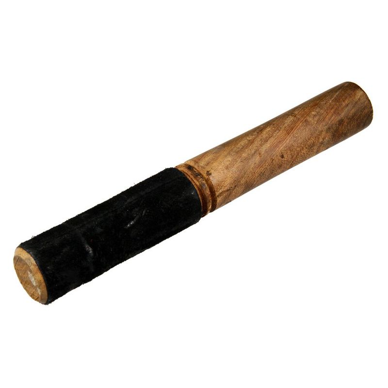Kølle til syngeboller 19x3 cm Lær Svart, SCH-KS-2S