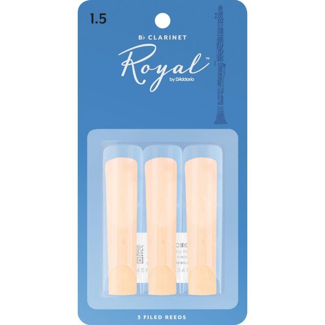 Hovedbilde Royal RCB0315 fliser for Bb-Klarinett 1.5, 3 stk