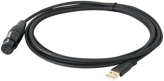 Hovedbilde DAP UCI-10 - USB-XLR mikrofonkabel, D1630