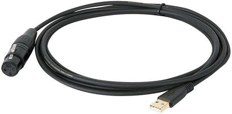 DAP UCI-10 - USB-XLR mikrofonkabel, D1630