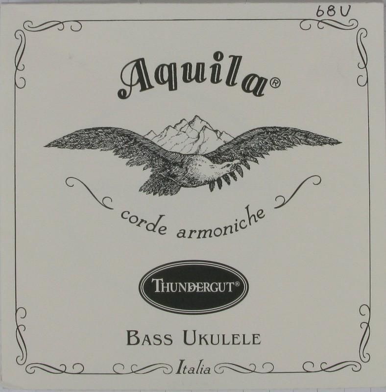 Aquila 68U Bass Ukulele Thundergut 4 strenger