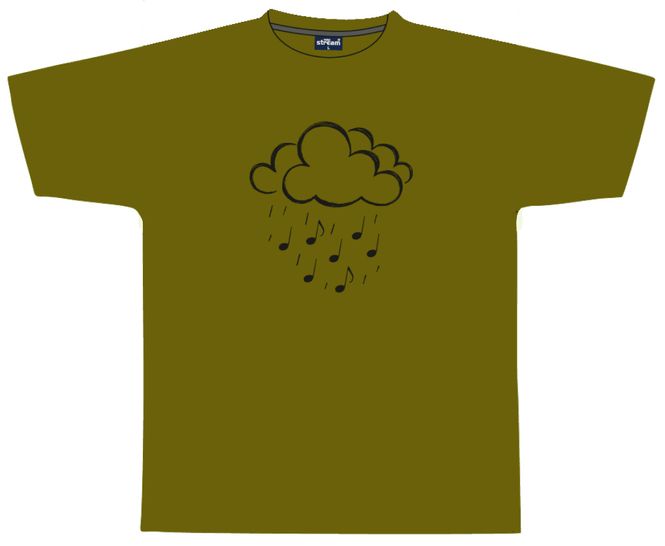 Hovedbilde T-skjorte med sky