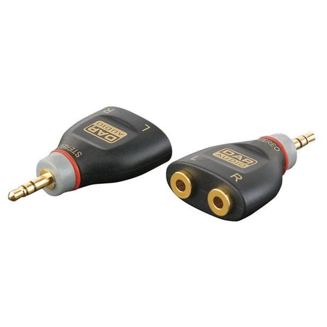 Hovedbilde Audio Adapter - DAP XGA16 - Mini Jack/M stereo > 2xMini Jack/F m