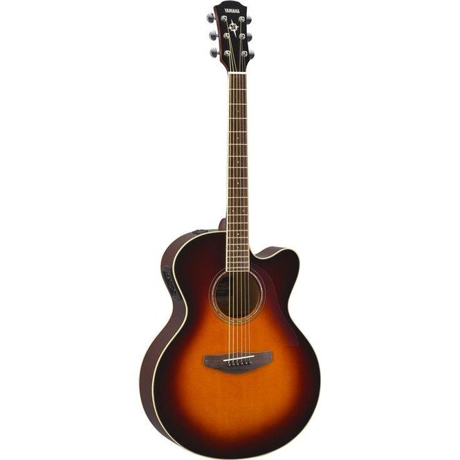 Hovedbilde Yamaha CPX600 elektro-akustisk gitar, root beer