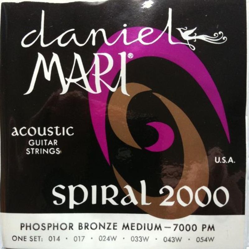 Daniel Mari Spiral 2000 Series Gitar stålstrenger