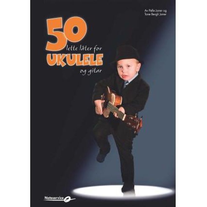 Hovedbilde 50 lette låter for ukulele og gitar - Pelle og Tone Joner