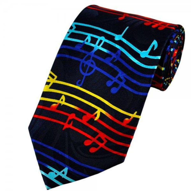 Slips med noter, regnbuefarger, TS-165