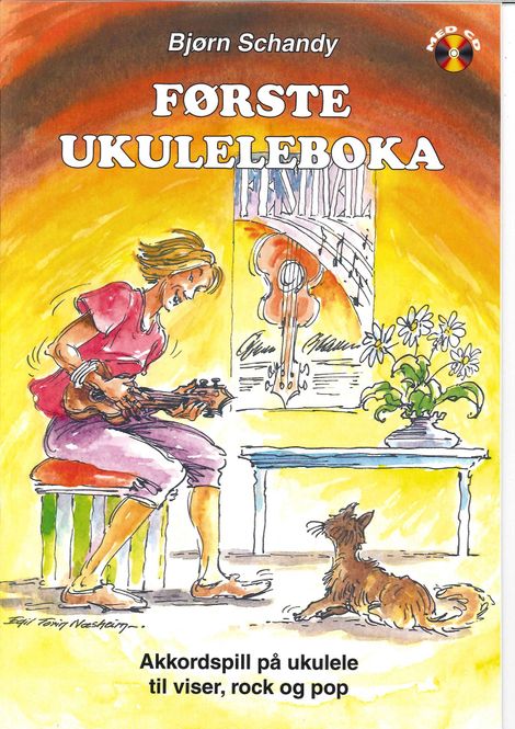Hovedbilde Første Ukuleleboka - Bjørn Schandy