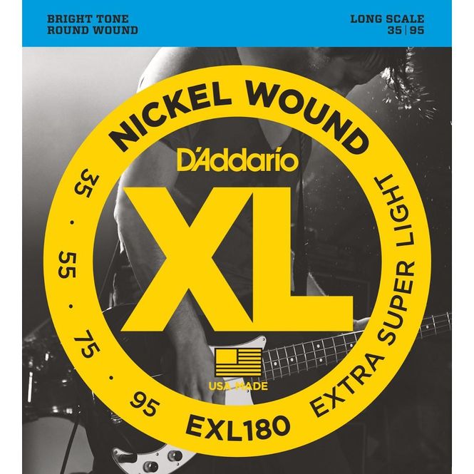 Hovedbilde D'Addario EXL180 Basstrenger