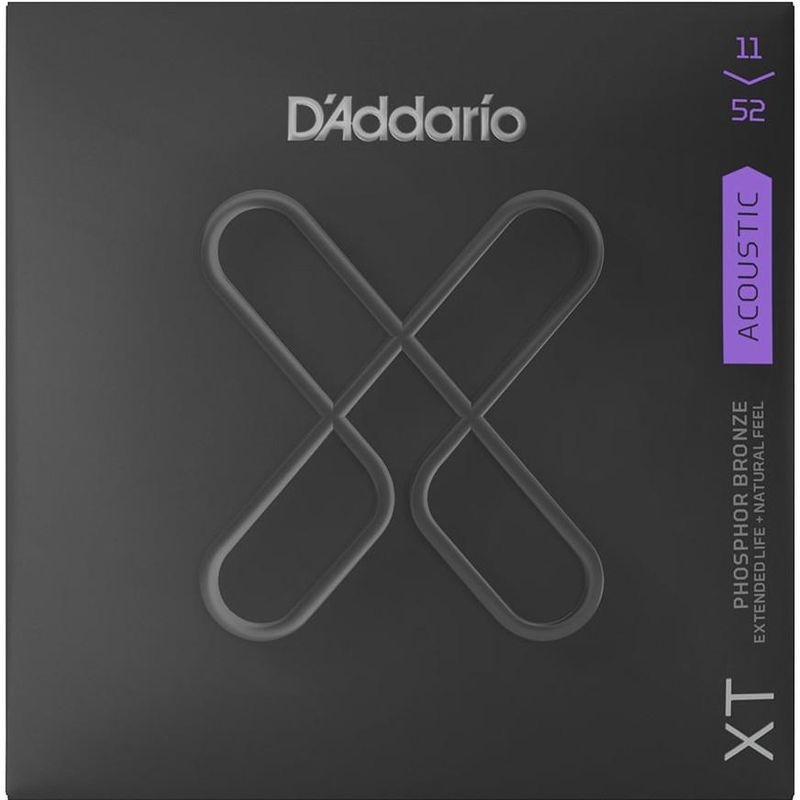 D'Addario XTAPB1152 Akustisk gitar Phosphor Bronze Custom Light