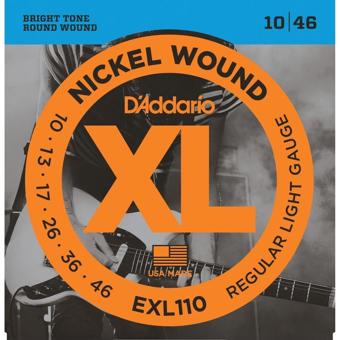 Hovedbilde D'Addario EXL110 Elgitarstrenger, 010-046