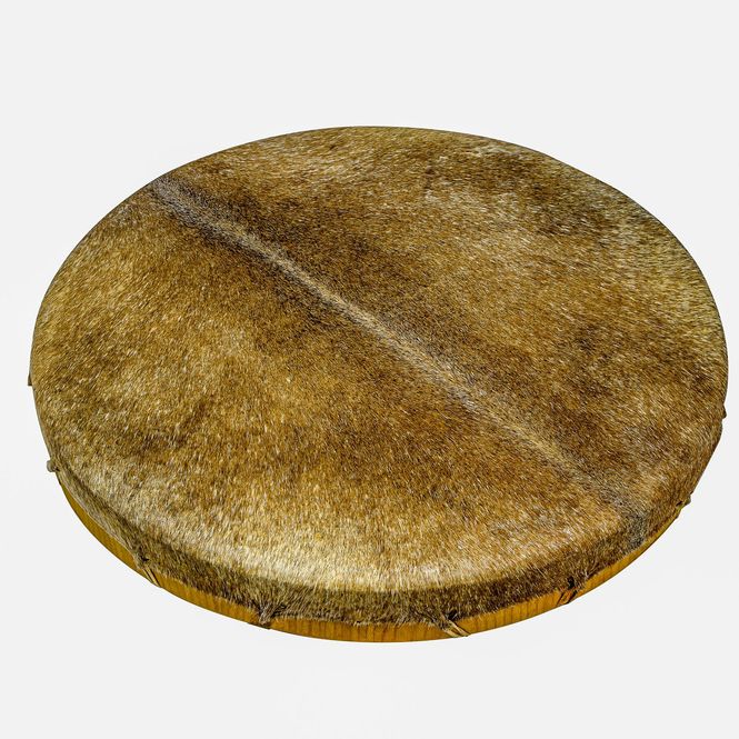 Hovedbilde Sjamantromme med geitepels 60 cm