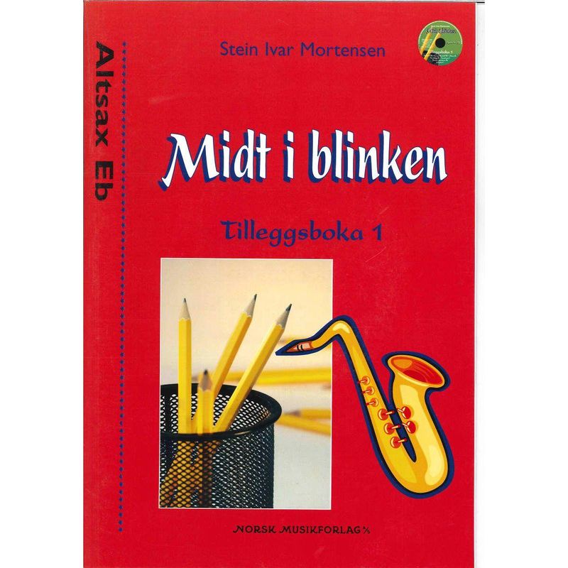 Midt i blinken Tilleggsboka 1 Altsax Eb
