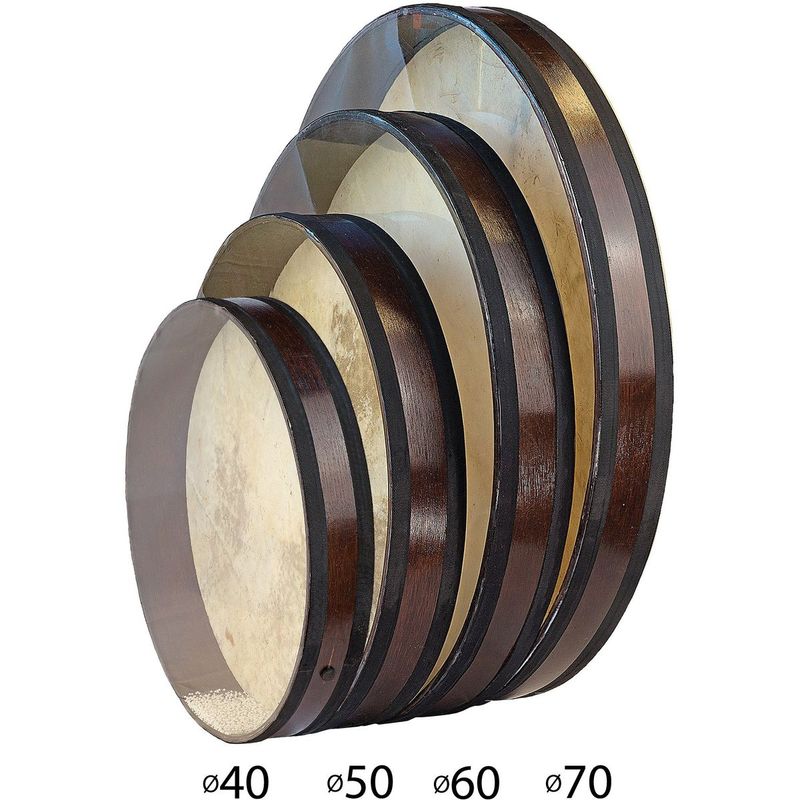 Havtromme med geite- og plexy-skinn 40 cm