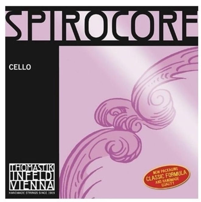 Hovedbilde Thomastik-Infeld Spirocore Cello enkeltstreng C 4/4 - Sølvomspunnet, Medium