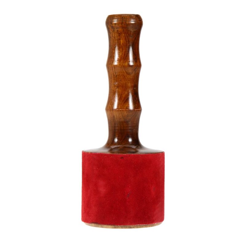 Kølle til syngeboller 24x9 cm Lær Rød, SCH-KS-7R