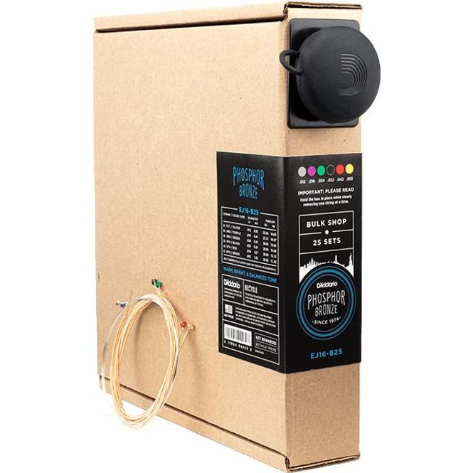 Hovedbilde D'Addario EJ16-B25 gitar stålstrenger Phosphor Bronze