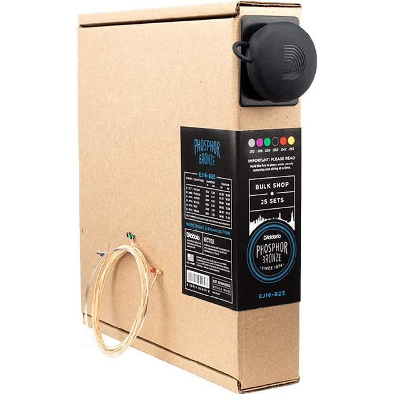 D'Addario EJ16-B25 gitar stålstrenger Phosphor Bronze