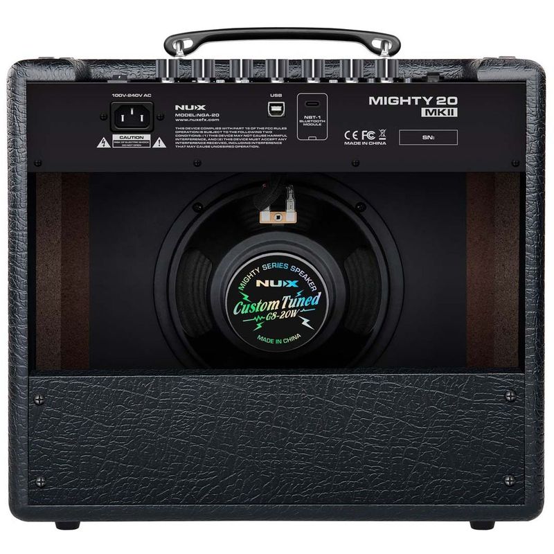 NUX Mighty 20 BT MKII Gitarforsterker