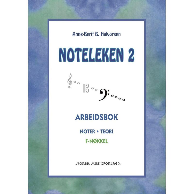 Noteleken 2 F-nøkkel - Cello