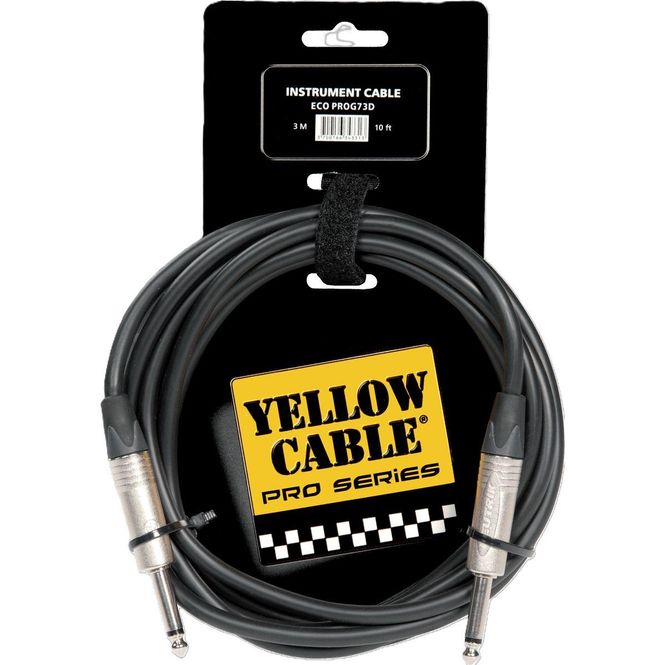 Hovedbilde Yellow Cable PROG73D Gitarkabel Neutrik 3m