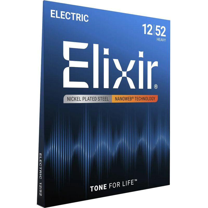 Elixir Nanoweb Elgitarstrenger 12152, Heavy, 012-052