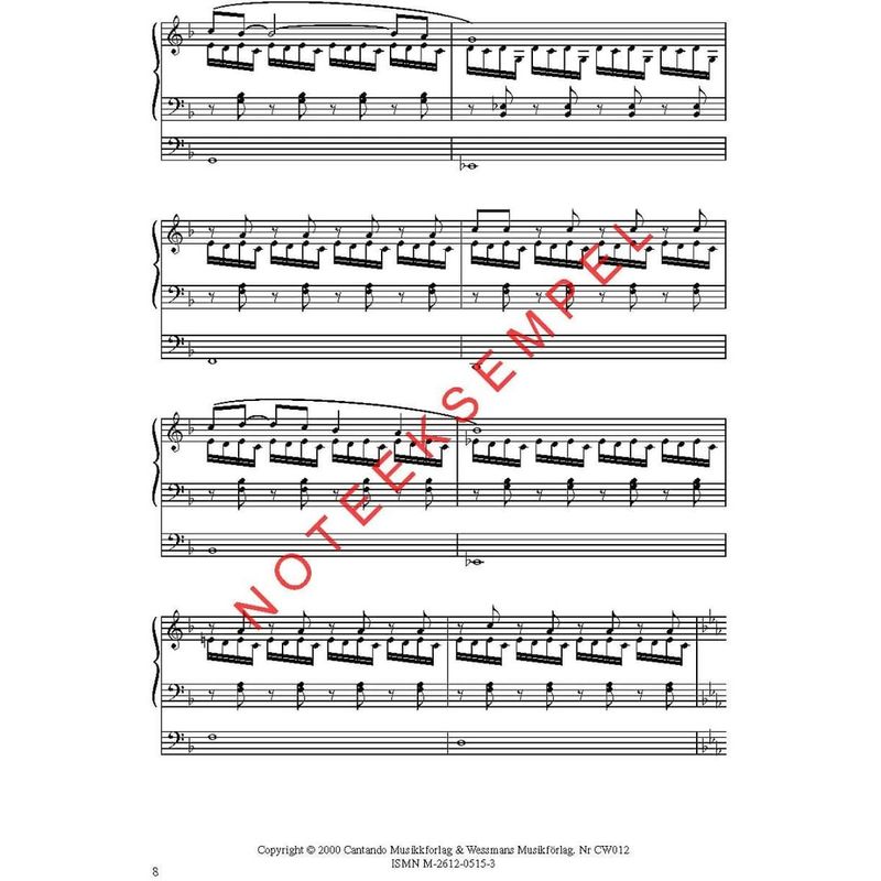 Festmusikk for orgel, hefte 8