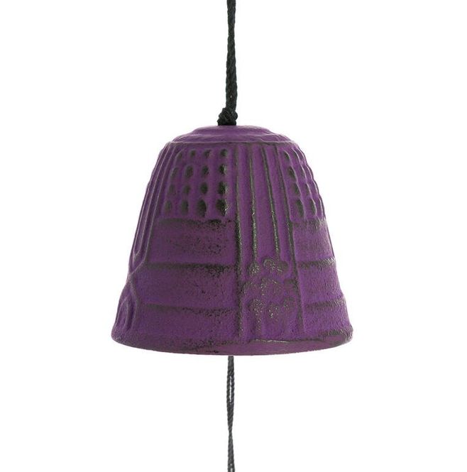 Hovedbilde Iwachu Furin Tsurigane Wind Chime 4,5 cm, Lilla