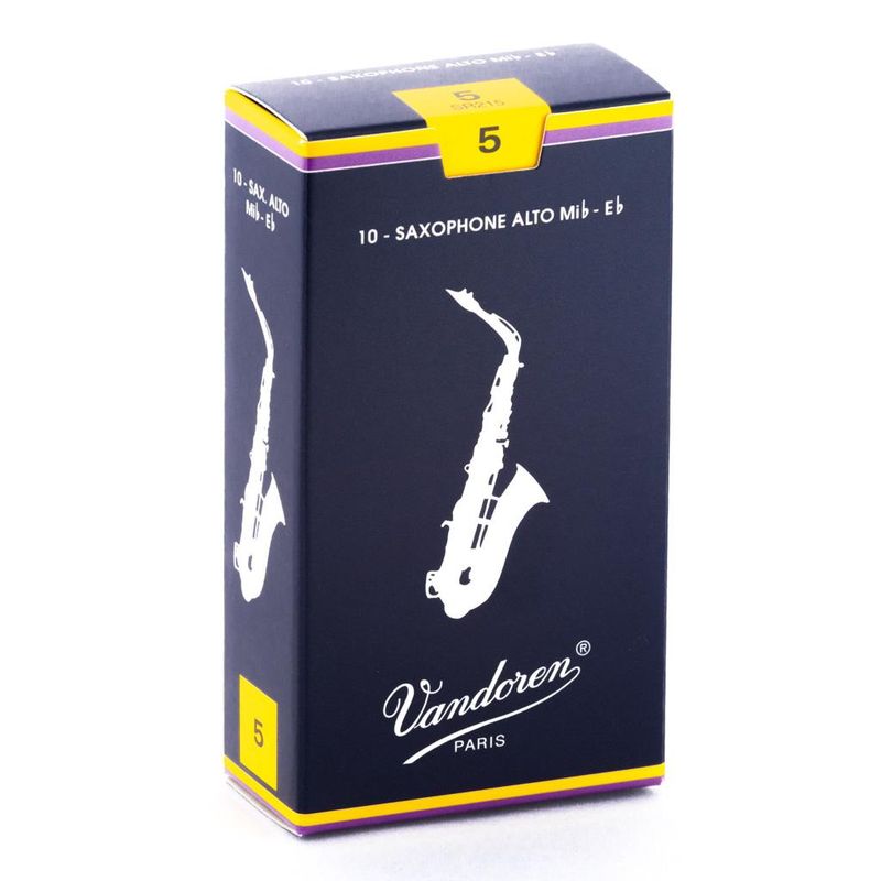 Vandoren V5 Traditional fliser for altsaksofon 5 (SR215)