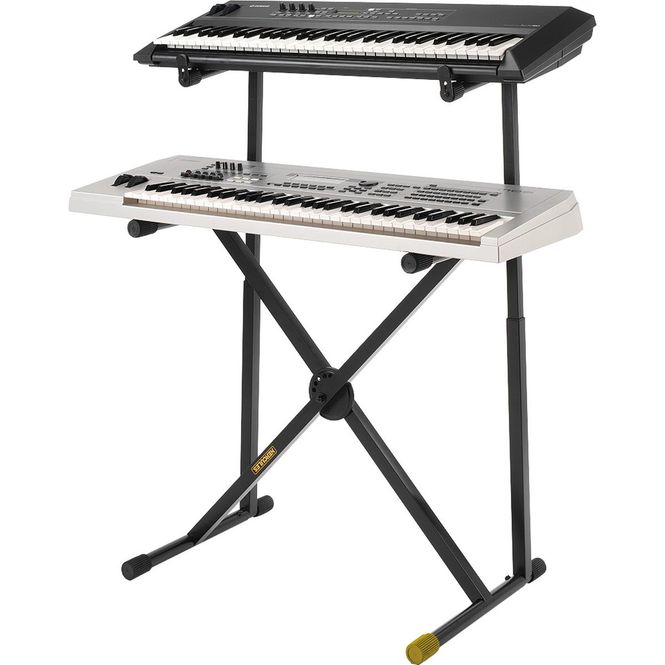 Hovedbilde Hercules KS210B Keyboardstativ, to etasjer