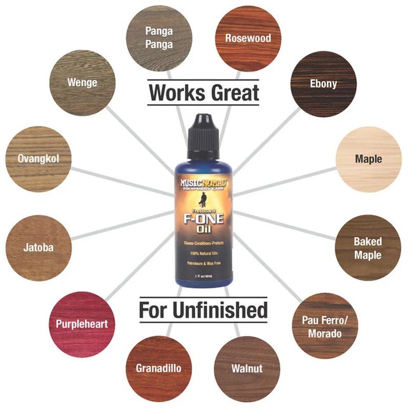 MusicNomad MN105 F-One Fretboard Oil