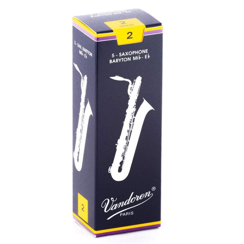 Vandoren V5 Traditional fliser for barytonsaksofon 2 (SR242)