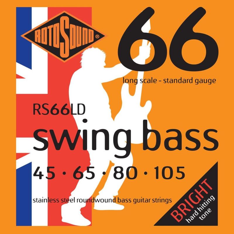 Rotosound Swing Bass 66 RS66LD 4-strengs 045-105 basstrenger