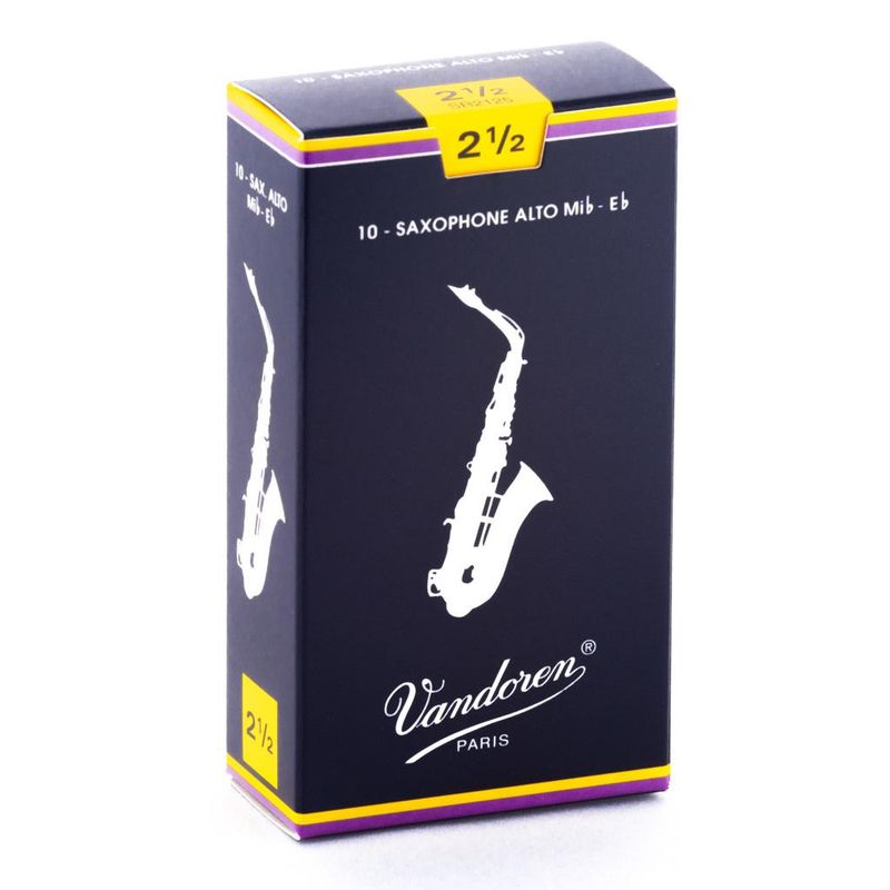 Vandoren V5 Traditional fliser for altsaksofon 2 1/2 (SR2125)