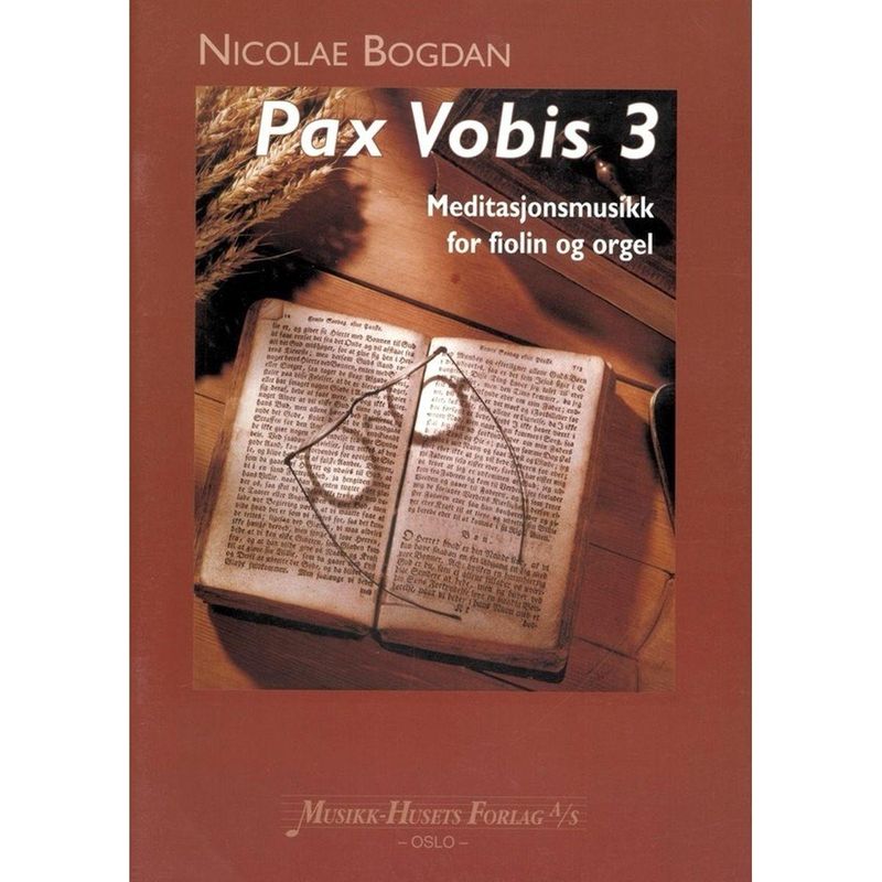 Pax Vobis 3 - Meditasjonsmusikk for fiolin og orgel