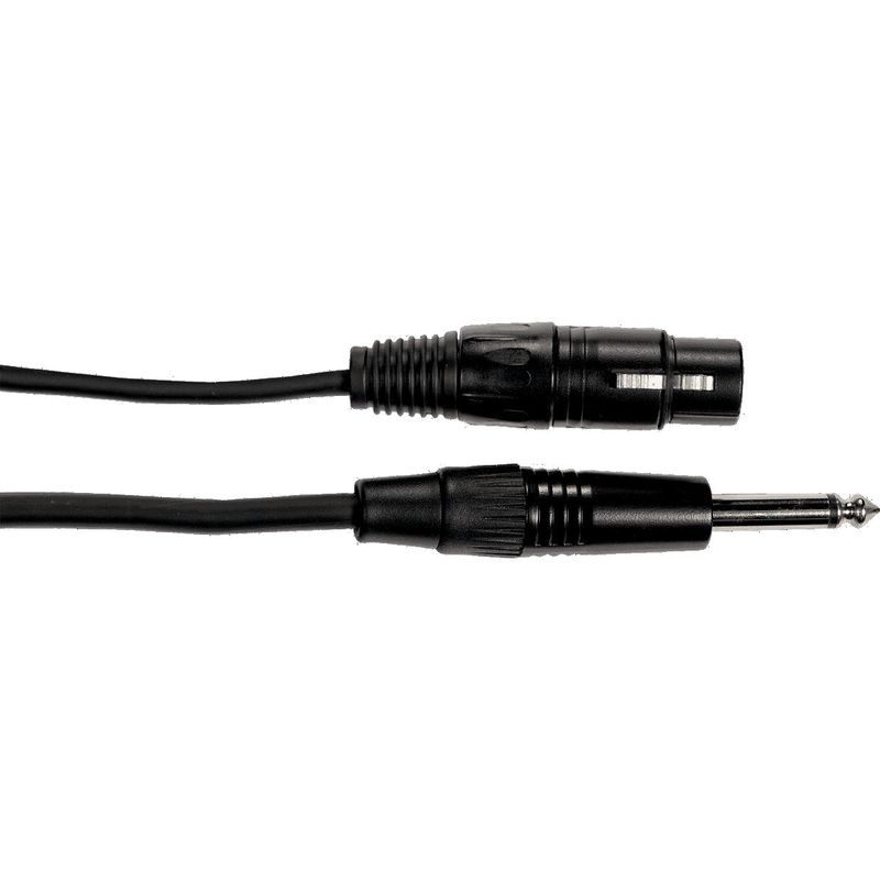 Yellow Cable M05J - Jack hann til XLR hunn mikrofonkabel, 5m