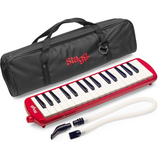 Hovedbilde Stagg Melosta 32RD melodica rød