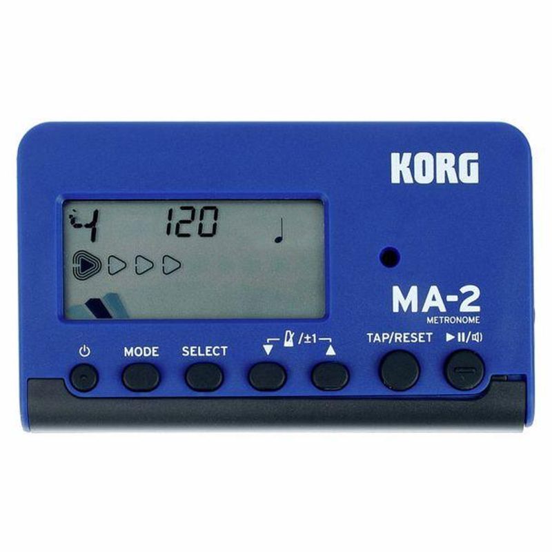 KORG MA-2-BLBK Metronome, Blue and black