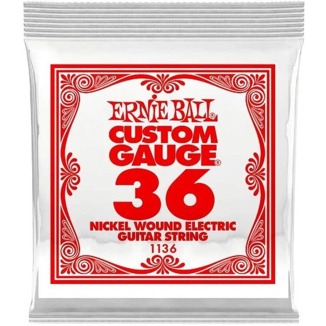 Hovedbilde Ernie Ball 1136 Enkeltstreng 36 for elgitar