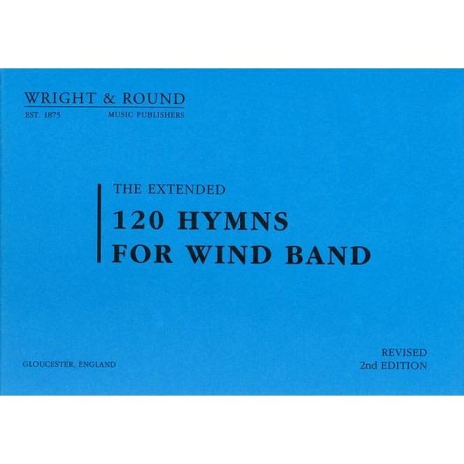 Hovedbilde 120 hymns for Wind band 3rd trombone C A5 Standardformat