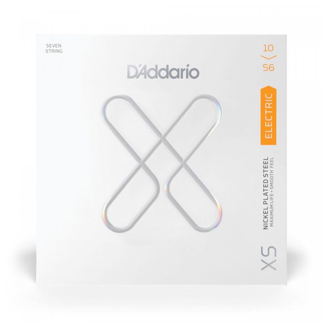 Hovedbilde D'addario XSE1056 Elgitarstrenger 7-str. XS Coated 10-56