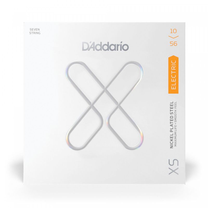 D'addario XSE1056 Elgitarstrenger 7-str. XS Coated 10-56