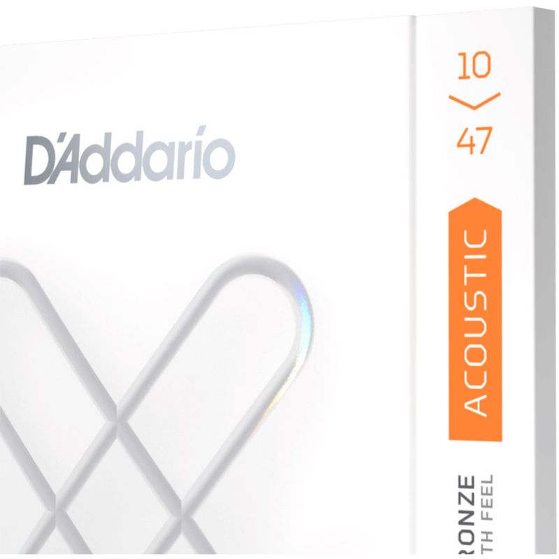 D'Addario XSAPB1047 Phosphor Bronze stålstrenger akustisk gitar 10-47