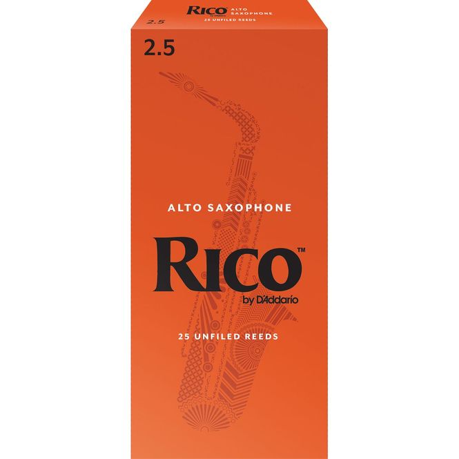 Hovedbilde Rico RJA2525 fliser for alt-saksofon 2.5, 25 stk