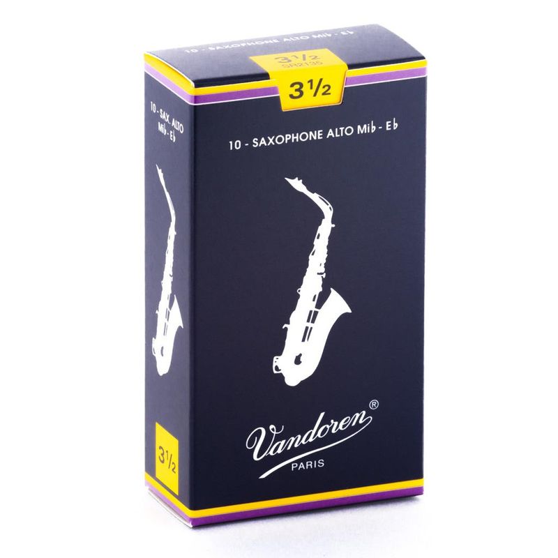 Vandoren V5 Traditional fliser for altsaksofon 3 1/2 (SR2135)
