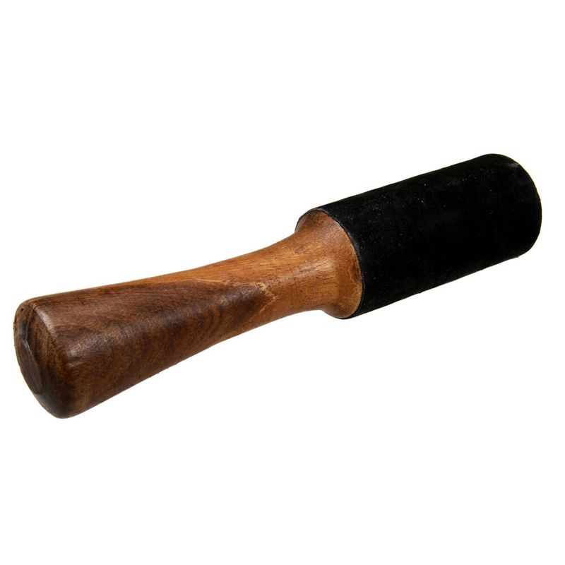 Kølle til syngeboller 20x4 cm Lær Svart, SCH-KS-3S