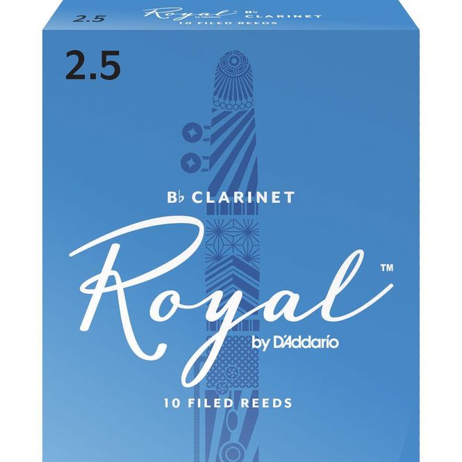 Hovedbilde Royal RCB1025 fliser for Bb-Klarinett 2.5, 10 stk