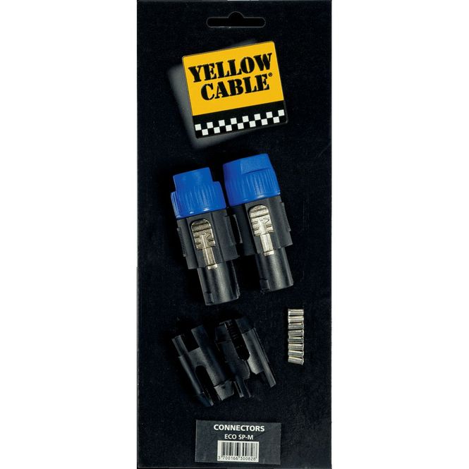 Hovedbilde Yellow Cable SP-M Speakon-plugg 4-punkts, 2 stk