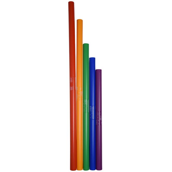 Hovedbilde Boomwhackers BW-KG - Kromatisk bass-utvidelsessett, 5 toner