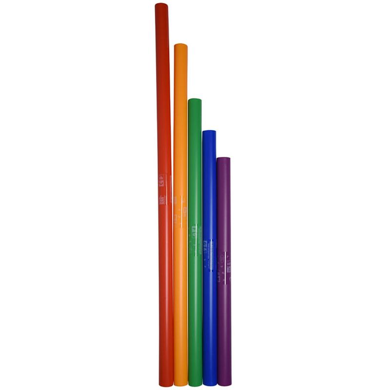 Boomwhackers BW-KG - Kromatisk bass-utvidelsessett, 5 toner